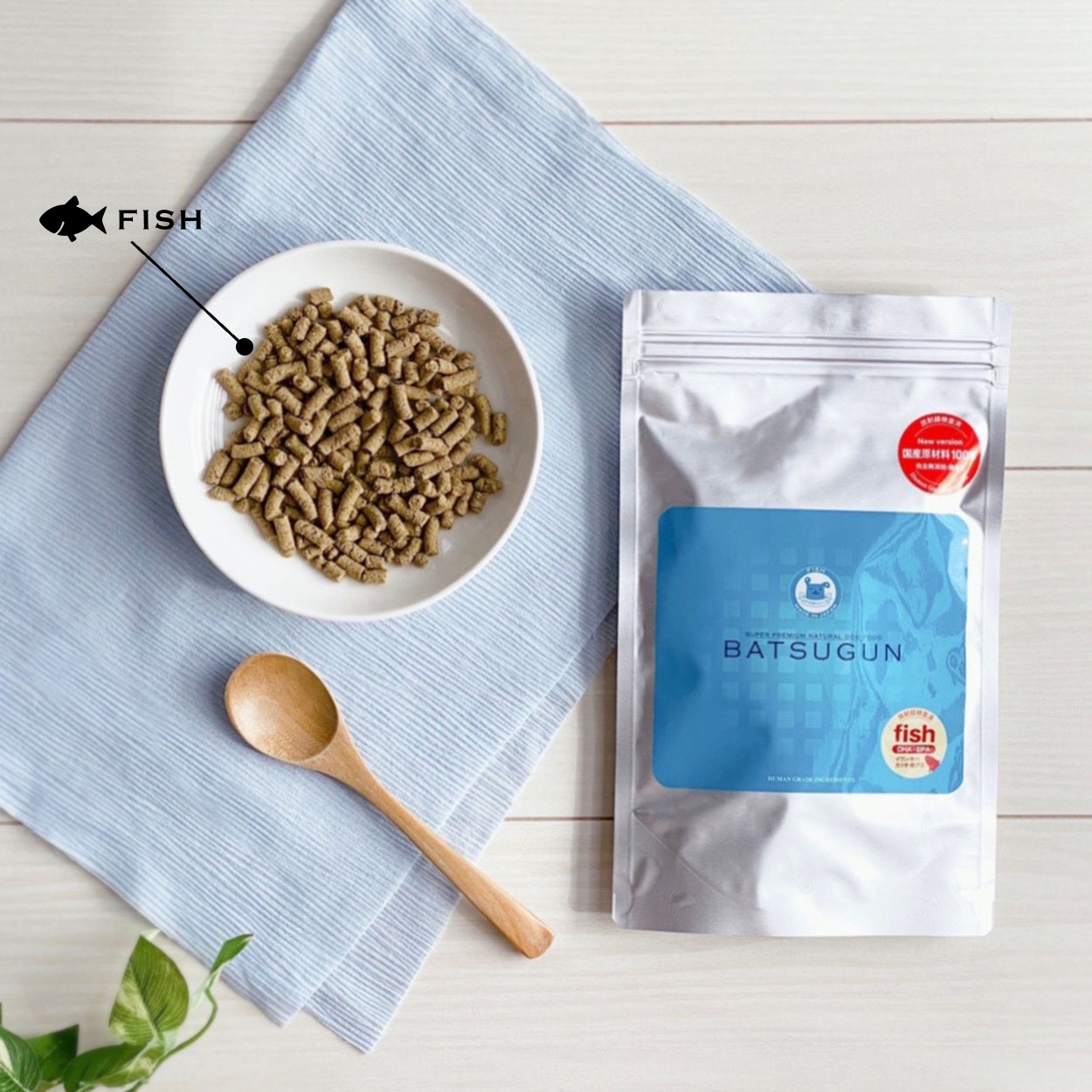 チヨペット BATSUGUN 魚 400g - 画像 (3)